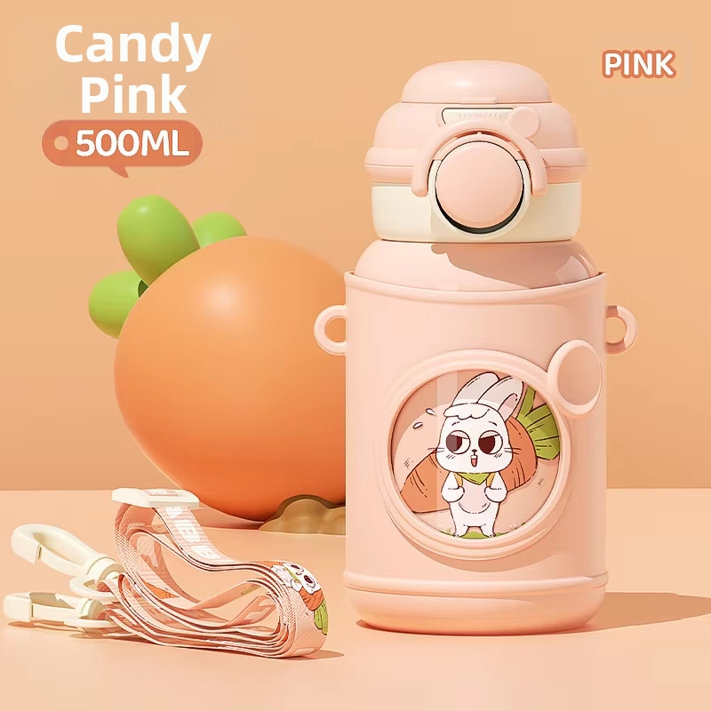 Versione aggiornata Un coperchio con due modi di bere Radish Rabbit