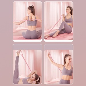Bande de résistance élastique en TPE pour les exercices d'étirement des bras, du dos et des jambes - Product Image 2