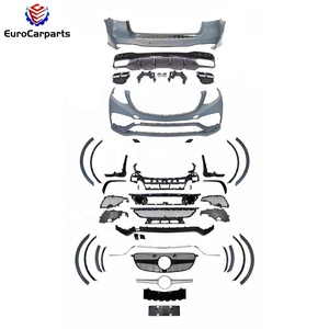 Kit carrozzeria adatto per la classe <span class=keywords><strong>Gle</strong></span> <span class=keywords><strong>W166</strong></span> 2015-2019 anno di aggiornamento per ottenere 63 accessori Auto stile Auto sintonizzazione parti paraurti per Auto griglia - Product Image 2