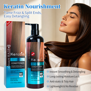 Ensemble de soins capillaires en gros, shampooing et après-shampooing à la kératine et au collagène pour cheveux abîmés - Product Image 6