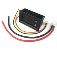 Voltmètre et ampèremètre numériques à double affichage LED DC0-100V/10A 50A 100A