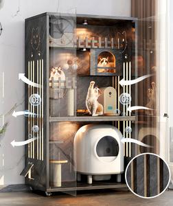 رف أثاث للقطط RLFN001 من ريليبيت، أحدث تصميم لشجرة خدش القطط وأثاث القطط - Product Image 4