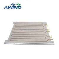 Dissipateur thermique en cuivre plaque de refroidissement liquide en aluminium plaque de refroidissement à eau personnalisée plaque froide en aluminium dissipateur de chaleur intégré