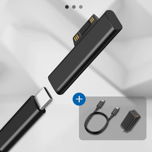 Adaptateur de charge <span class=keywords><strong>Surface</strong></span> vers <span class=keywords><strong>USB</strong></span>-<span class=keywords><strong>C</strong></span>, adaptateur PD, <span class=keywords><strong>USB</strong></span> <span class=keywords><strong>C</strong></span> Type <span class=keywords><strong>C</strong></span> vers adaptateur <span class=keywords><strong>Surface</strong></span>, embout pour Microsoft <span class=keywords><strong>Surface</strong></span> Pro 6/5/4/3 - Product Image 5