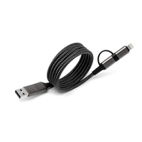 Câble de charge rapide 3A en cuivre pur, 1m, avec logo personnalisé, 60W, en nylon tressé TPE, organisateur magnétique Type-C, pour voiture, iPhone, ordinateur