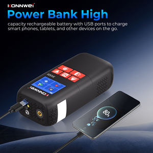 SA500 Outil <span class=keywords><strong>d</strong></span>'urgence automobile, <span class=keywords><strong>d</strong></span>émarreur portable, booster intelligent, batterie externe avec lumière <span class=keywords><strong>d</strong></span>'urgence et <span class=keywords><strong>lampe</strong></span> LED - Product Image 4