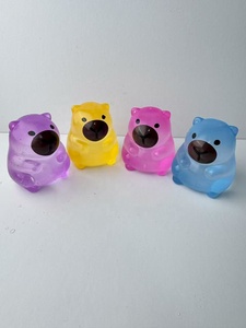 Juguete Antiestrés de Capibara, Material TPR, Juguete Divertido para Aliviar el Estrés de los Estudiantes, Unisex, 14 Años o Más, <span class=keywords><strong>Ejercicio</strong></span> para los Dedos - Product Image 6