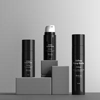 Emballage personnalisé pour produits de soin de la peau en PP avec logo, flacons à pompe sans air de 15 ml, 20 ml, 30 ml, 50 ml pour lotion, fond de teint, sérum, pour salon de beauté