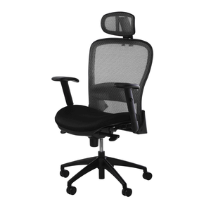 Silla ejecutiva ergonómica moderna con marco de plástico Altura ajustable Espalda sólida giratoria suave para uso en la oficina - Product Image 4
