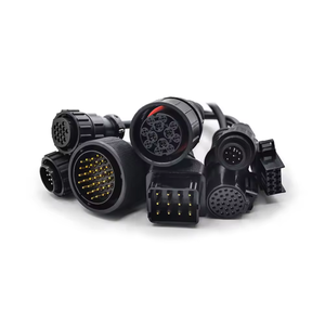 Juego completo de <span class=keywords><strong>cables</strong></span> de extensión de adaptador OBD2 para camión, coche, OBD OBD2 Conector de diagnóstico, 8 Uds. - Product Image 3