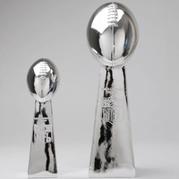 Trophée en résine et métal personnalisé en gros pour les récompenses sportives