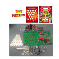 Nouvelle machine de flipper d'arcade à monnayeur 5 ou 6 balles, carte mère PCB, kit de jeu amélioré
