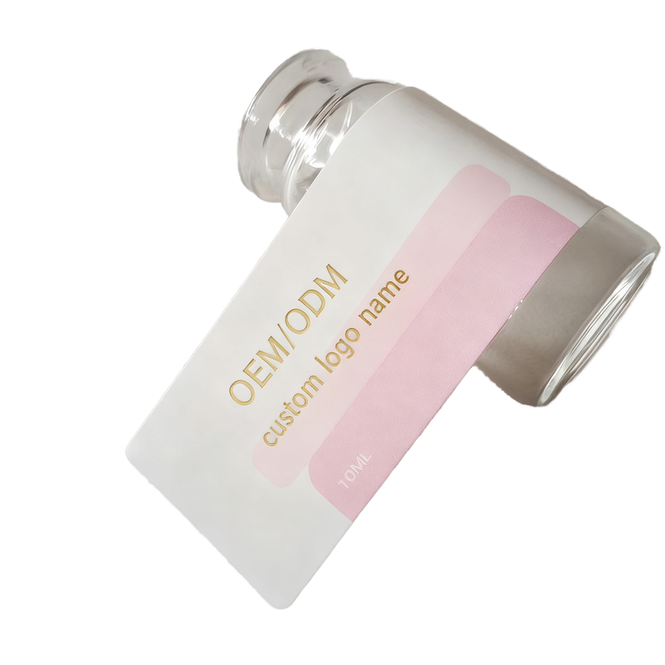 Custom Holographic BOPP Adhesive Labels for Liquid Medical Vitamin Supplements Pharmacy Vial Packaging Stickers
