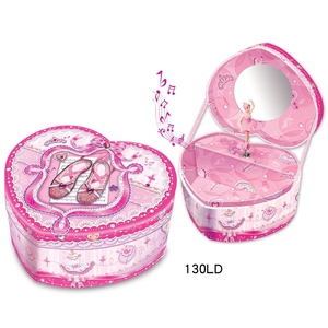 New ballerina jewelry music box jewelry box custom gift box packaging jewelry