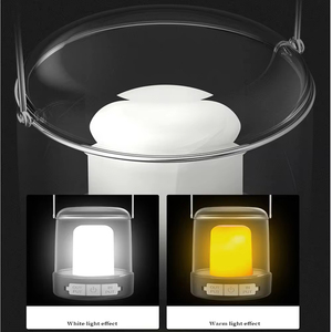 New 3 chế độ làm việc ánh sáng USB sạc cắm trại ngọn lửa <span class=keywords><strong>Torch</strong></span> không thấm nước <span class=keywords><strong>LED</strong></span> Đèn lồng ngoài trời đèn pin khẩn cấp đèn - Product Image 5