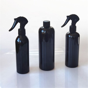 2026 New Design Custom 100ml 200ml 300ml Black Brown Hair Continuous Room Perfume Mist Pet Plastic <b>Empty</b> Round <b>Spray</b> <b>Bottle</b> - Product Image 1