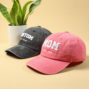 Gorra de Béisbol Clásica Vintage Bordada al por Mayor, Gorra de Diseñador Personalizada, Gorra de Moda Ajustable, Gorras de Sol para Mujeres y Hombres, Gorra de Lujo - Product Image 1