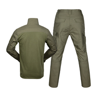Pantalon tactique de camouflage vert respirant, coupe-vent et durable de haute qualité – Tenue tactique