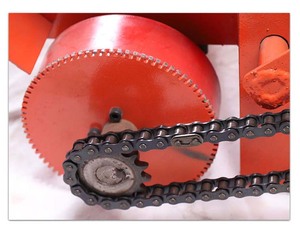 하이 퀄리티 휴대용 포장기 고무 트랙 펠렛 스프레더 - Product Image 5