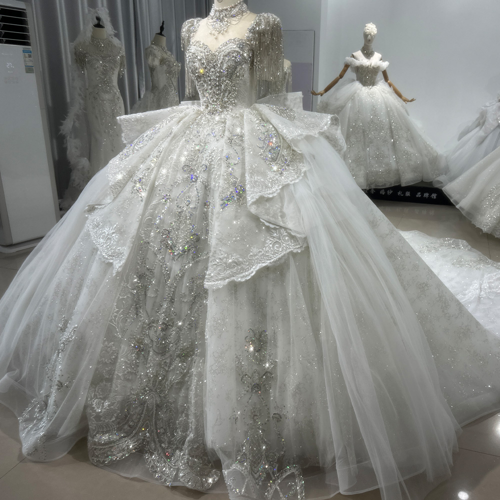 wedding dress jancember mesh