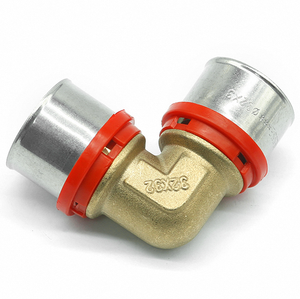 Chất lượng cao kết nối đường ống nước 90 độ đồng thau Báo Chí phù hợp - Product Image 5