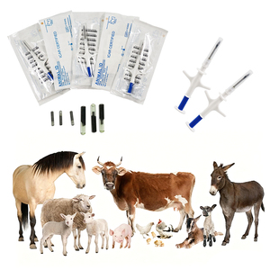 Microchip universelle pour animaux de compagnie 134,2 kHz 1,4*8 mm, <span class=keywords><strong>puce</strong></span> d'identification animale sûre et non toxique pour chiens et chats - Product Image 6