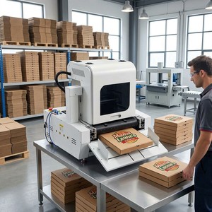 <span class=keywords><strong>Stampante</strong></span> Digitale Inkjet Automatica Desktop a Passaggio Singolo Più Venduta per Imballaggi Ondulati, Scatole Alimentari, Libri e Bordi - Stampa Personalizzata - Product Image 1