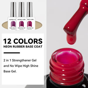 HONEY GIRL 2 <span class=keywords><strong>en</strong></span> 1, Esmalte de <span class=keywords><strong>Uñas</strong></span> <span class=keywords><strong>en</strong></span> <span class=keywords><strong>Gel</strong></span> con Base de Goma de 12 Colores, Marca Privada, Productos para <span class=keywords><strong>Uñas</strong></span> 2026, Muestra Gratuita de Base de Goma para <span class=keywords><strong>Uñas</strong></span> - Product Image 2