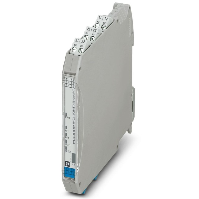 2865489 Contact signal conditioner, 2-channel, with CCC, Canadian Class I/II Division 1, UL, US, UKCA Ex (UKEX), ATEX, IECEx,
