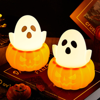 Lampe de nuit LED en silicone mignonne pour enfants et bébés, douce au toucher, à intensité variable, idéale pour la chambre d'enfant, cadeau de sommeil