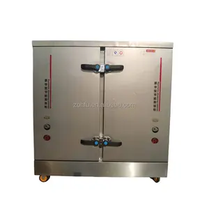 Commercial Stainless Steel Electric 50kg Rice Steaming Cabinet Cooker Cooking Equipment Steamed Fast Food