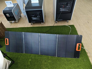แบตเตอรี่ลิเธียม 100W/150W มินิพาวเวอร์แบงค์พกพาสำหรับแคมป์ปิ้งกลางแจ้ง พร้อมระบบ MPPT คลื่นไซน์บริสุทธิ์ ช่องเสียบ AC สำหรับแล็ปท็อป รองรับการชาร์จ 50W - Product Image 1