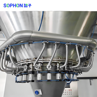 SOPHON Mélangeur Disperseur Industriel en Acier Inoxydable Système 3D Sous Vide Équipement de Mélange de Poudre Pneumatique à Pression Négative