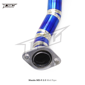 Tubo de escape de fábrica, tubo medio de titanio para <span class=keywords><strong>Mazda</strong></span> 2,0 NC 2009 2014-, tubos centrales de escape, sistema de ajuste de automóviles - Product Image 6