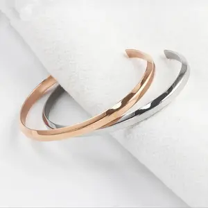 Brazalete para mujer con palabras grabadas, brazalete para regalo de aniversario