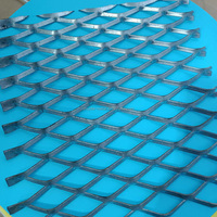 Panel Divisor de Espacios Decorativo de Malla Metálica Expandida, Revestido de Acero Inoxidable para un Diseño Interior de Oficina Duradero