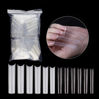 Sac de recharge souple ongles conseils XXXL cercueil longue demi-couverture en vrac ongles artificiels conseils BeiEn vente en gros usine ongles fournitures