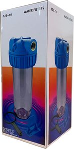 Lọc nước lọc vỏ màu xanh duy nhất nhựa 10 "hộ gia đình pre-lọc cho máy lọc nước lớn màu xanh - Product Image 6