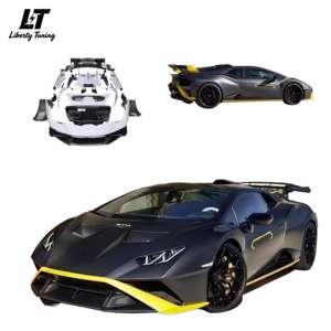 Kit de style <span class=keywords><strong>STO</strong></span> pour <span class=keywords><strong>Lamborghini</strong></span> Huracan 2014-2022 avec phares LED et capot en aluminium, qualité OEM - Product Image 1