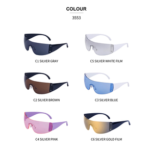 Lunettes de soleil <span class=keywords><strong>tendance</strong></span> Y2K Partagas Fashion, design personnalisé, logo, UV400, pour femmes. - Product Image 5