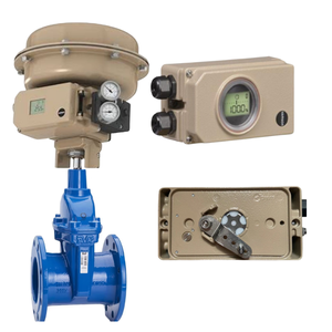 Válvula de Bola de Sellado Suave PN10/16 DN50-400 AVK con Actuador Neumático Samson 3271 y Posicionador Inteligente de Válvula 3730 para Control de Estrangulamiento OEM - Product Image 2