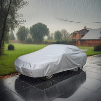 Housse de voiture JK robuste multi-couches en Oxford, double couture, fermeture éclair, imperméable, protection UV 90%, compatible berline et SUV 432-534cm, OEM