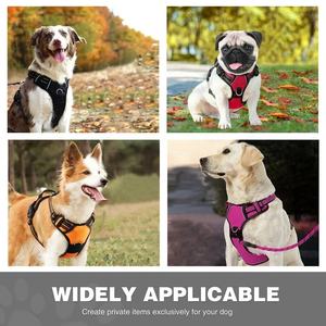 Set pelatihan taktis, rompi anjing untuk tugas berat, <span class=keywords><strong>Harness</strong></span> anjing dengan pegangan jaring, tanpa tarikan, rompi anjing dada untuk berburu berjalan - Product Image 3