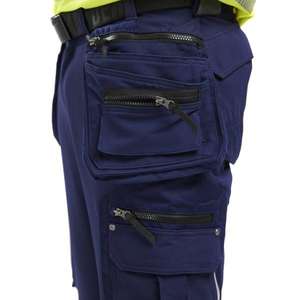 BLAKLADER - 199316428933C48 Pantalones elásticos de 4 vías Hi-Vis Azul marino/Amarillo-EAN 7330509716267 ROPA DE TRABAJO DE LA HI-VIS - Product Image 5