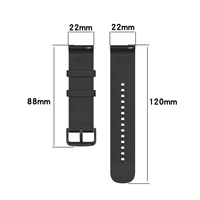 Correa de Reloj Deportiva de Silicona de 20mm y 22mm al por Mayor con Hebilla de Liberación Rápida Universal para Samsung Galaxy y Huawei