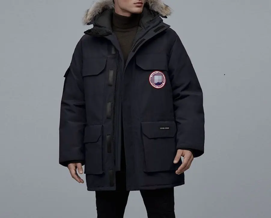 Manteau d'hiver pour garçons, vêtement d'extérieur, Parka épaisse, veste bouffante, modèle Canada Goos, vente en gros, tendance 2020