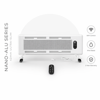 Calentador Inteligente de Grafeno de Alta Eficiencia, Serie Nano de 500W, Ultrafino de 42mm, Control por WiFi, Calefacción Radiante para una Hidratación Saludable, Certificado CE