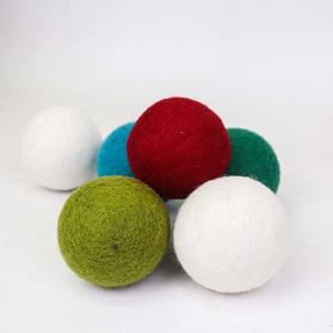 Boules et disques de lavage réutilisables en laine de Nouvelle-Zélande, écologiques, très demandés, pour sèche-linge - Product Image 6