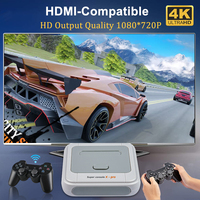 Super Console X Pro Consola de Videojuegos Retro con WiFi para TV 4K HD, Compatible con PS1/PSP/N64/DC, Más de 50000 Juegos y Controles Inalámbricos de 2.4G