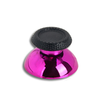 Pièce de réparation en plastique chromé 3D analogique Joystick Thumbsticks Grip pour contrôleur
